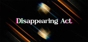 Disappearing Act movie poster